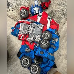 Size 7-8 Optimus Prime costume